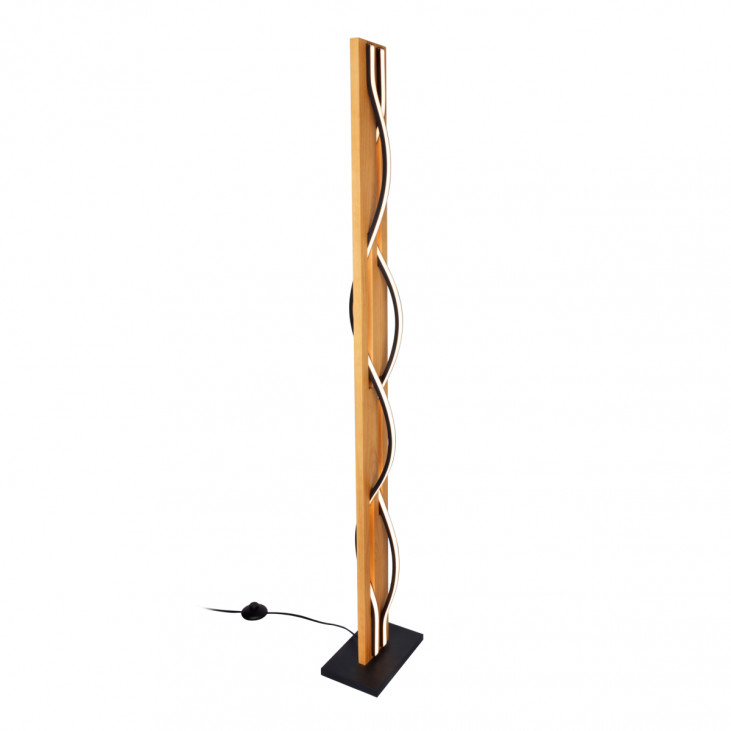Lampadar de interior Conato - Art. FL-23848-30W-BK-GD, Italux, Negru/Auriu