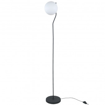 Lampadar de interior Carimi - Art. FL-3300-1-BK, Italux, Negru