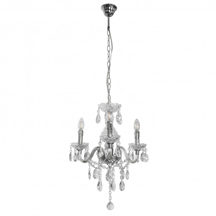 Candelabru de interior Whiz - Art. L.90690/3CLE, Italux, Crom