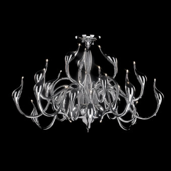 Lustră de interior Swan - Art. MX8098-24ACH, Italux, Crom
