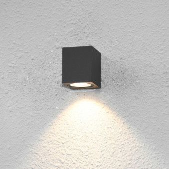 Aplică de exterior Genta - Art. OWL-2197-1SQ, Italux, Negru