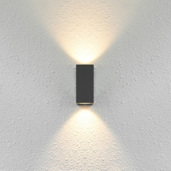 Aplică de exterior Genta - Art. OWL-2198-1SQ, Italux, Negru