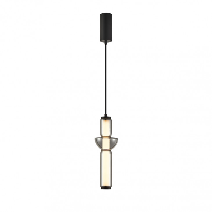 Pendulă de interior Bruni - Art. PND-27372-1-19W-BK, Italux, Negru