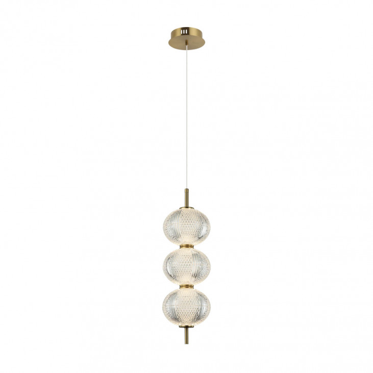 Pendul de interior Lazie - Art. PND-29038-3-GD, Italux, Auriu