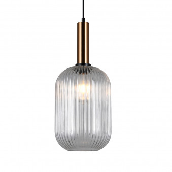 Pendul de interior Antiola - Art. PND-5588-1L-BRO+CL, Italux, Maro