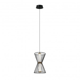 Pendul de interior Sanke - Art. PND-63849-2-BK, Italux, Negru