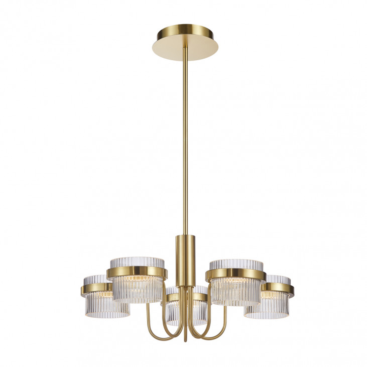 Pendulă de interior Tiara - Art. PND-77362-5-40W-GD, Italux, Auriu