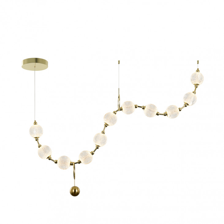 Pendul de interior Morano - Art. PND-93829-44W-3K-GD, Italux, Auriu