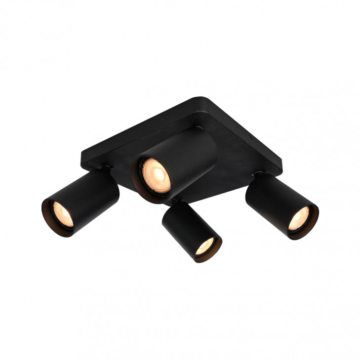 Plafonieră de interior Nesto - Art. SPL-23436-4S-BK, Italux, Negru