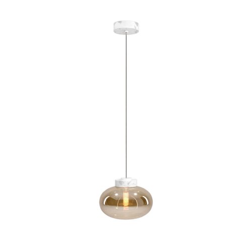 Pendul de interior MOONSTONE - Art. P0518, Maxlight, Alb, Chihlimbar