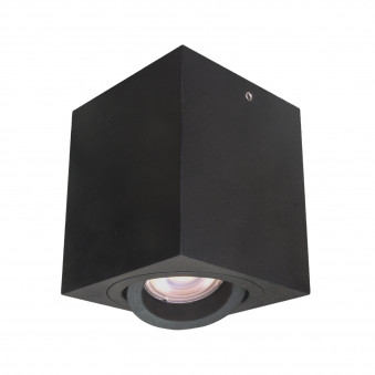 Plafonieră de interior Emilio - Art. IT8004S1-BK, Italux, Negru