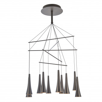 Pendul de interior Luca - Art. MD16115-10A, Italux, Cafeniu