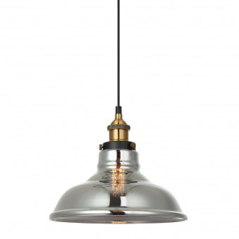 Pendul de interior Hubert - Art. MDM-2381/1GD+SG, Italux, Negru/Auriu