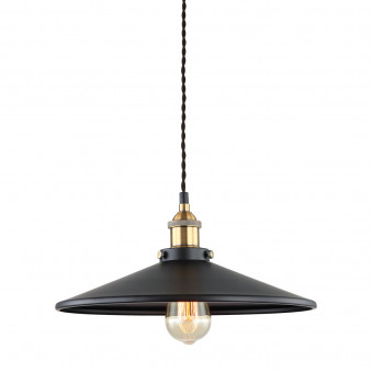 Pendul de interior Verda - Art. MDM-3458/1LBK+GD, Italux, Negru/Auriu