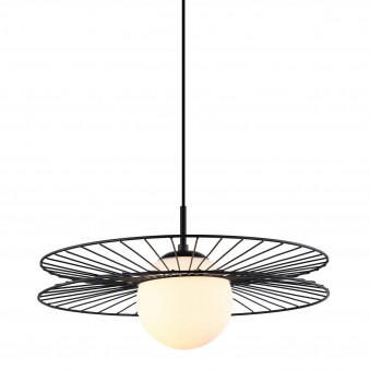 Pendul de interior Sandy - Art. MDM-4002/1BK, Italux, Negru