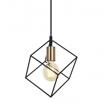 Pendul de interior Morestel - Art. MDM-4244/1BK+BRO, Italux, Negru