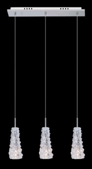 Pendul de interior Viviera - Art. MDM1603/3, Italux, Crom