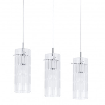 Pendul de interior Max - Art. MDM1957-3, Italux, Crom