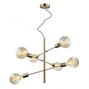 Pendul de interior Madalyn - Art. MDM3582/6AB, Italux, Bronz
