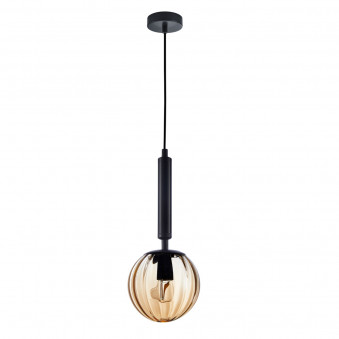 Pendul de interior Ravena - Art. PND-2324-1BK+AMB, Italux, Negru