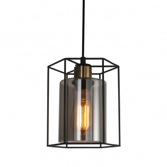 Pendul de interior Kalula - Art. PND-78901-1-BK+SG, Italux, Negru/Grafit