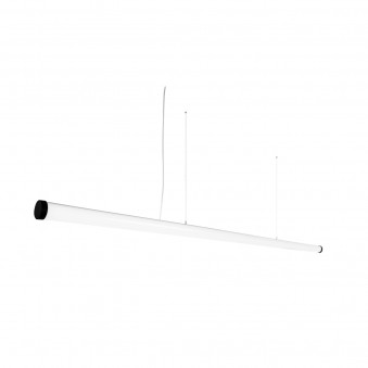 Suspensie de interior Sella HR Tube 142 Black 3K - Art. PRD-D60H-142-BK-830-PN, Italux, Negru