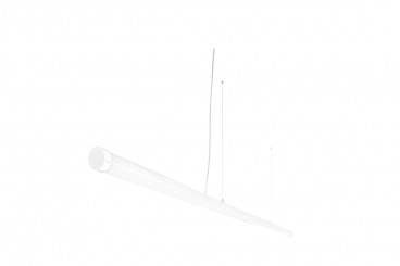 Suspensie de interior Sella HR Tube 142 White 3K - Art. PRD-D60H-142-WH-830-PN, Italux, Alb