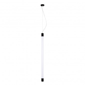 Suspensie de interior Sella VR Tube 118 Black 3K - Art. PRD-D60V-114-BK-830-PN, Italux, Negru