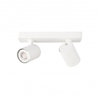 Plafonieră de interior Lumsi - Art. SPL-2071-2-MB-WH, Italux, Alb