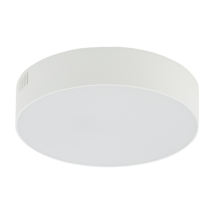 Plafonieră de interior LID ROUND LED 25W 3000K - Art. 10403, Nowodvorski, Alb