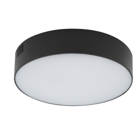 Plafonieră de interior LID ROUND LED 25W 4000K - Art. 10416, Nowodvorski, Negru