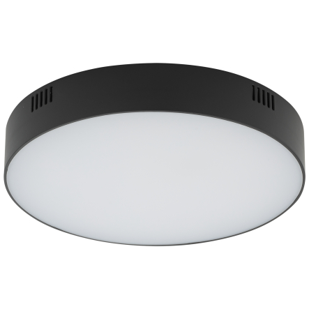 Plafonieră de interior LID ROUND LED 35W 4000K - Art. 10417, Nowodvorski, Negru