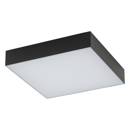 Plafonieră de interior LID SQUARE LED 35W 3000K - Art. 10426, Nowodvorski, Negru