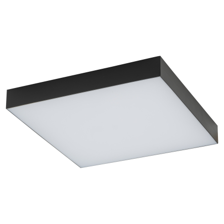 Plafonieră de interior LID SQUARE LED 50W 3000K - Art. 10427, Nowodvorski, Negru