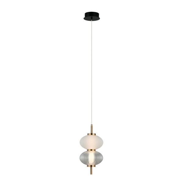 Pendul de interior Testa - Art. PND-84938-2V-BK, Italux, Negru