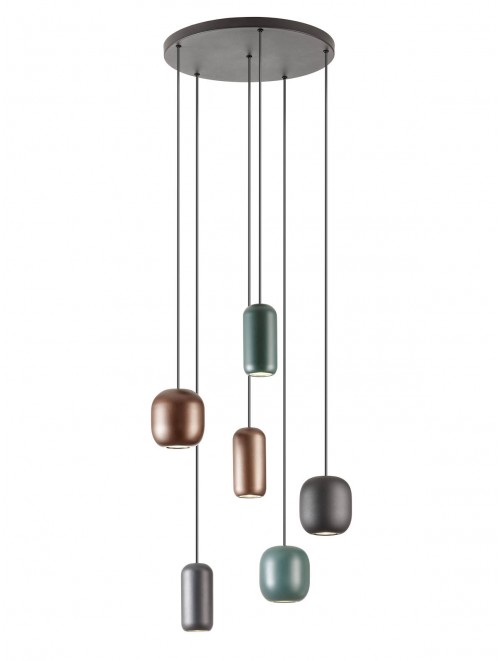 Suspensie de interior BOOM - Art. 01-3482, Smarter, Verde/Maro/Negru