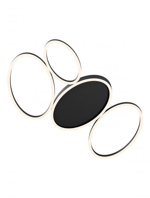 Plafonieră de interior RITMO - Art. 01-3773, Smarter, Negru
