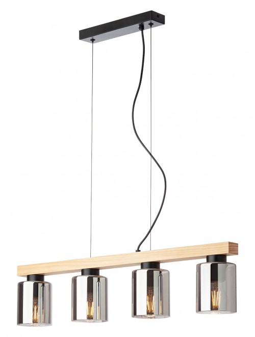 Suspensie de interior ROTIS - Art. 01-3986, Smarter, Lemn/Fumuriu