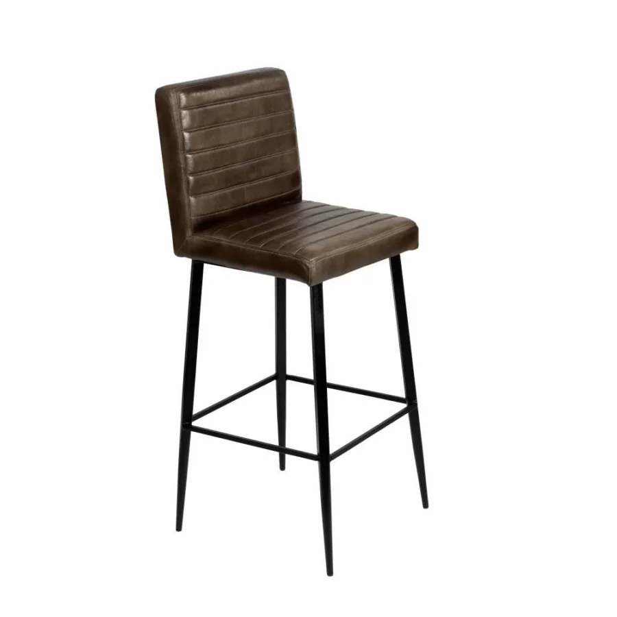 Scaun YAMATSURI - Art. 424754, Eglo, Piele/Metal, Maro