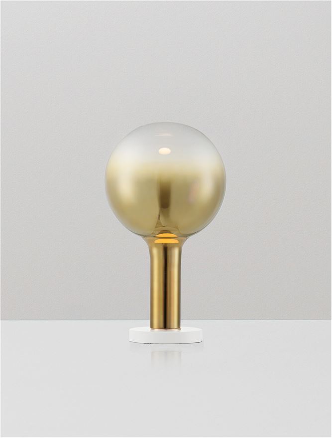 Veioză de interior Nostos dimmabil - Art. 9009103, Nova Luce, Auriu