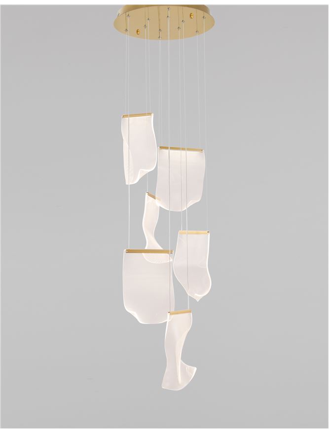 Suspensie de interior Siderno - Art. 9054442, Nova Luce, Auriu