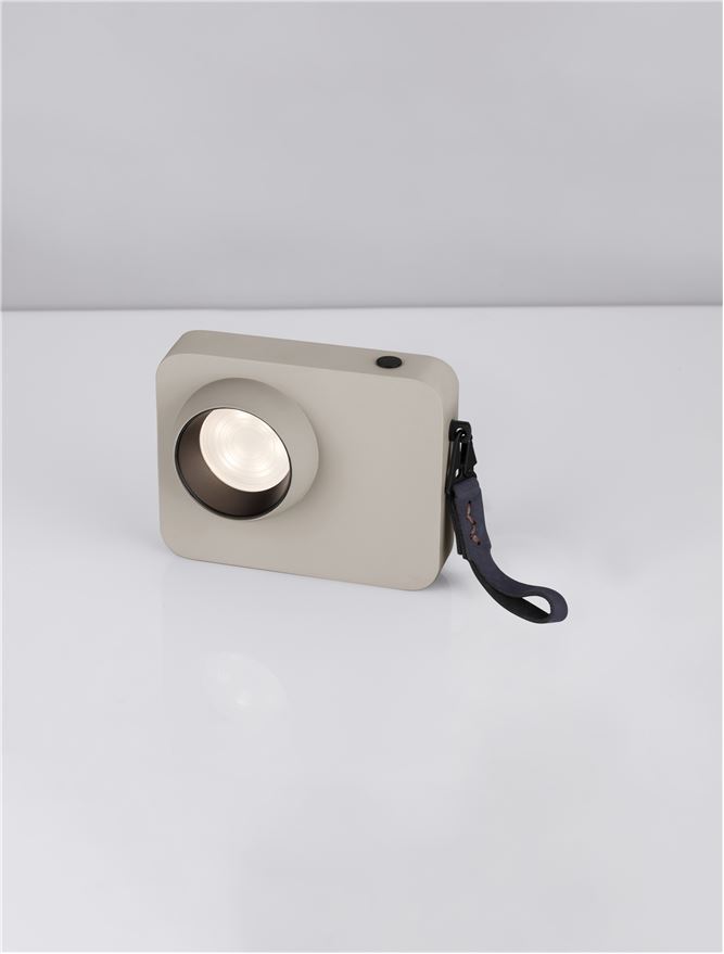 Veioză de interior Kedros dimmabil - Art. 9870038, Nova Luce, Bej