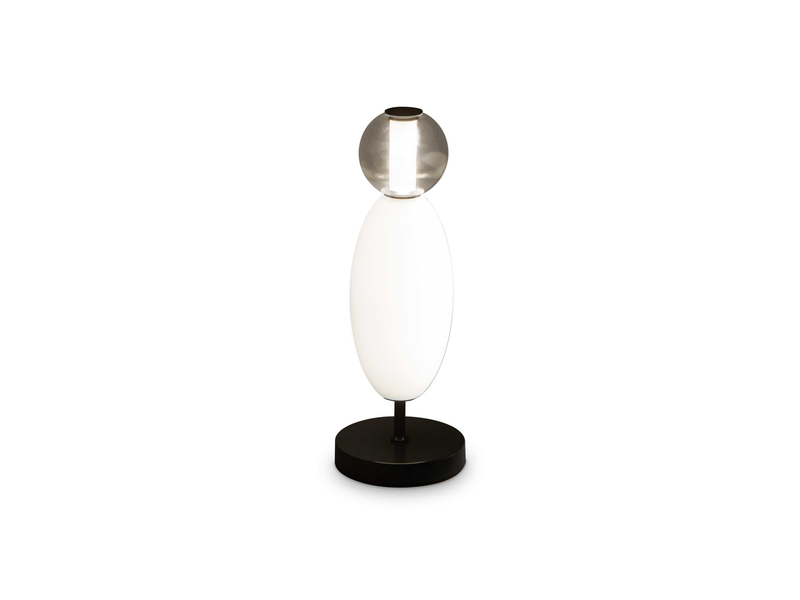 Veioză de interior LUMIERE - Art. 314204, Ideal Lux, Alb/Negru