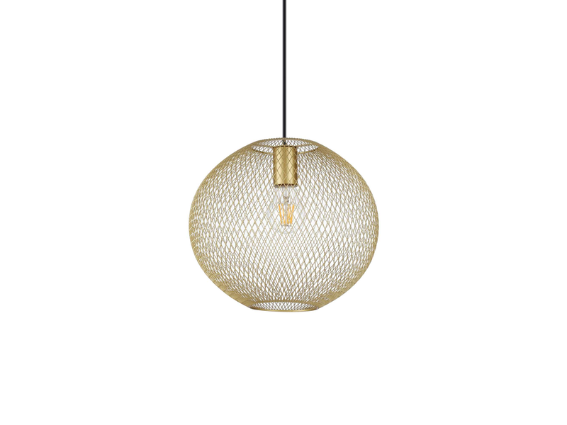 Suspensie de interior NET - Art. 313771, Ideal Lux, Auriu