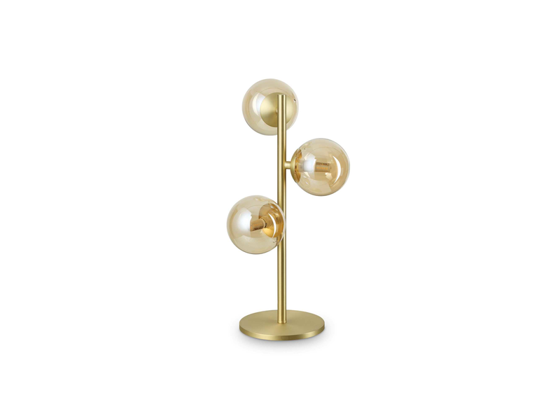 Veioză de interior PERLAGE - Art. 322759, Ideal Lux, Chihlimbar