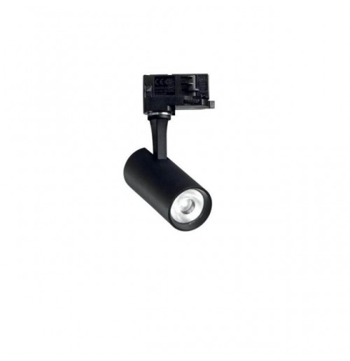 Spot de interior FOX TR 3-PHASE 3000K ON-OFF - Art. 250403, Ideal Lux, Negru