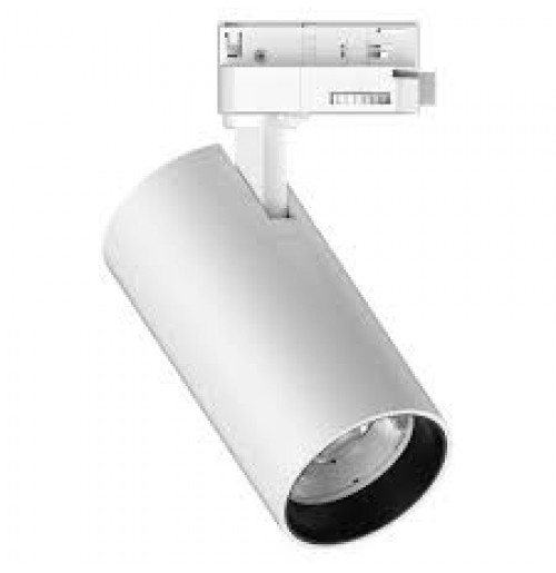 Spot de interior FOX TR 3-PHASE 4000K ON-OFF - Art. 322391, Ideal Lux, Alb