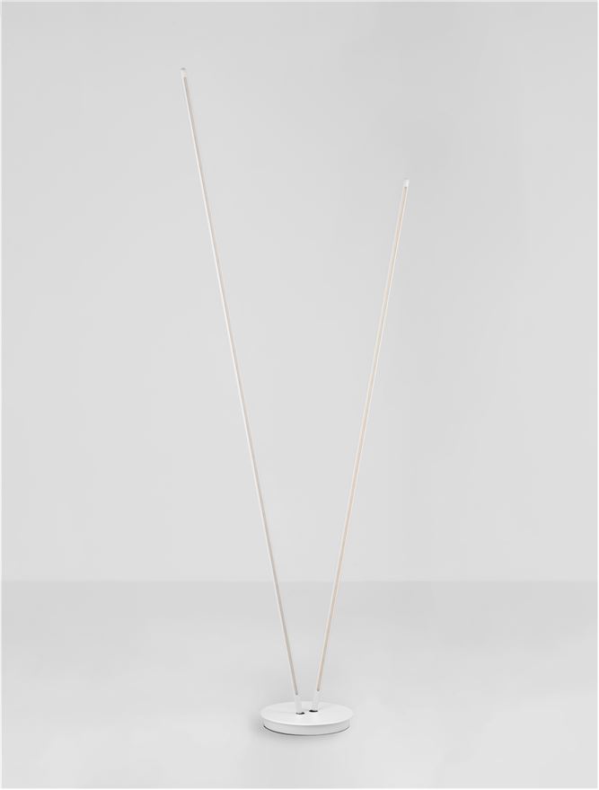 Lampadar de interior Intec - Art. 9002061, Nova Luce, Alb