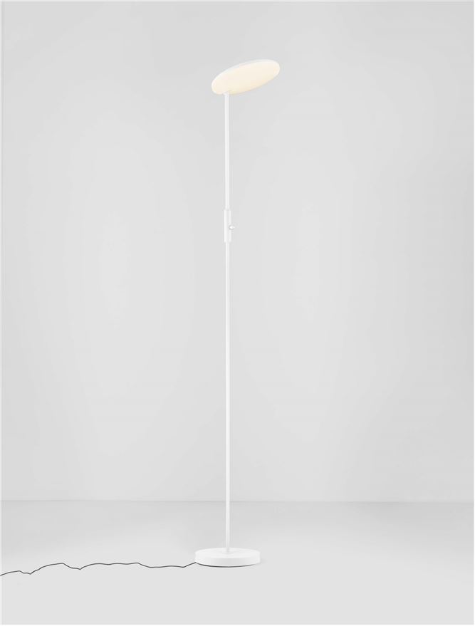 Lampadar de interior Notos dimmabil - Art. 9002065, Nova Luce, Alb