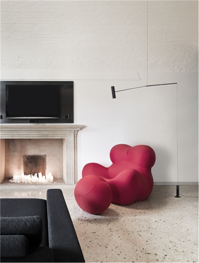 Lampadar de interior Voice - Art. 9061429, Nova Luce, Negru